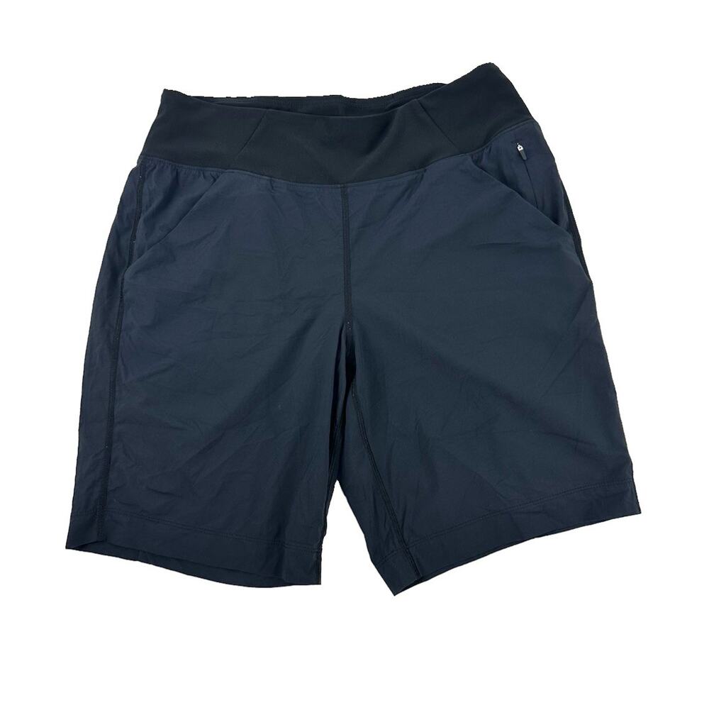 prAna Women's Medium Koen Flat Front Athletic Shorts 9” Inseam 1971231 F8